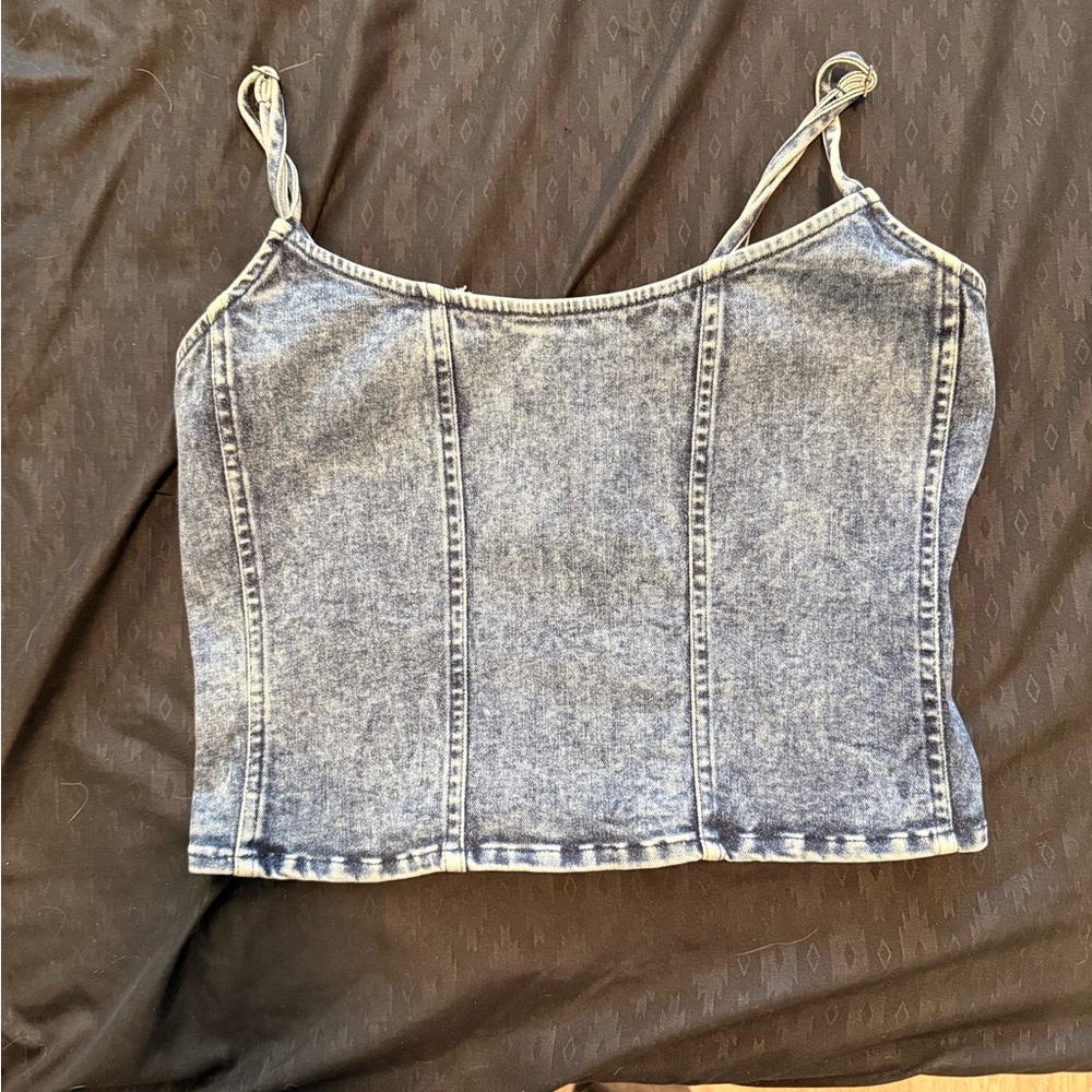 SO Denim Blue Camisole Top